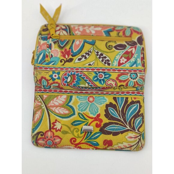 Vera Bradley Women's Provencal Yellow Floral Wallet - Picture 5 of 6